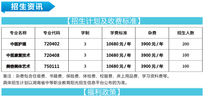 长沙康明中等职业学校、中医护理、美容美体、中医保健康复，长沙全日制中等职业学校